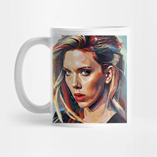 colorful image of Scarlett Mug